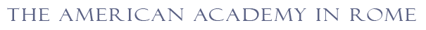 Special Subject: Paintings from the American Academy in Rome