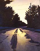 * Last of Winter, 50 x 40 inches, oil on canvas