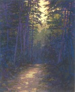 * Red Path, 36 x 30 inches, oil on canvas, 1993