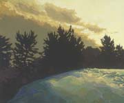 * Atop Bald Head, 30 x 36 inches, oil on canvas, 1994