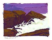 * In Monument Cove, 1-5/8 x 2-1/4 inches