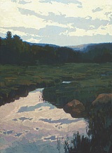 * The Earth's Eye, 66 x 48 inches, oil on canvas