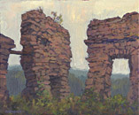 The Weight of Melancholy, 9 x 10, oil on panel