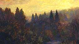 * Border Land, 30 x 54 inches, oil on canvas, 1998