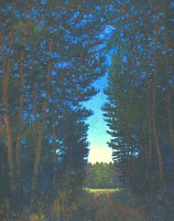 * To the East: Michigan, 84 x 66 inches, oil on canvas