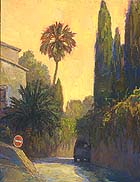 * Walled Street, 40 x 30 inches, oil on linen