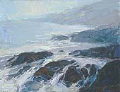 * Great Wass Coast, 18 x 23 inches, oil on canvas, 1999