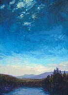 * From the Bridge, 14 x 10 inches, oil on panel, 2000