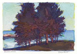 * Great Wass Trees, 2-1/2 x 3-5/8 inches