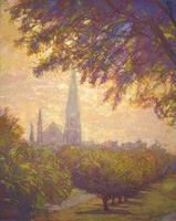 Franklin Arterial, 20 x 16 inches, oil on linen