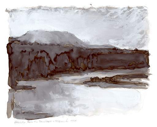 * Mt. Katahdin from the Penobscot, 5-1/2 x 7 inches