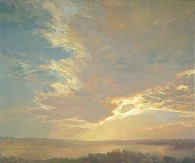 * Morning Sky, 40 x 48 inches, oil on canvas