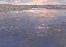 Above the Lakes, 10 x 14 inches, oil on panel