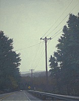 Approaching Dusk, 21 x 16-1/2 inches, oil on linen, 2003