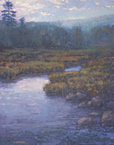 Marsh Dawn, Baxter State Park, 17 x 21 inches