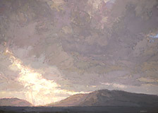 * Sky Befalling Skye, 18 x 25, oil on linen