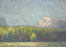 Sunshower, Yosemite, 10 x 14