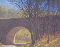 Acadian Bridge in Spring