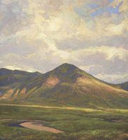 * Glamaig Cuillan, Skye, 24 x 22, oil on linen