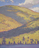 Stacked Mountains, 20 x 16