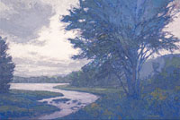 Dusk Tribute, 16 x 24