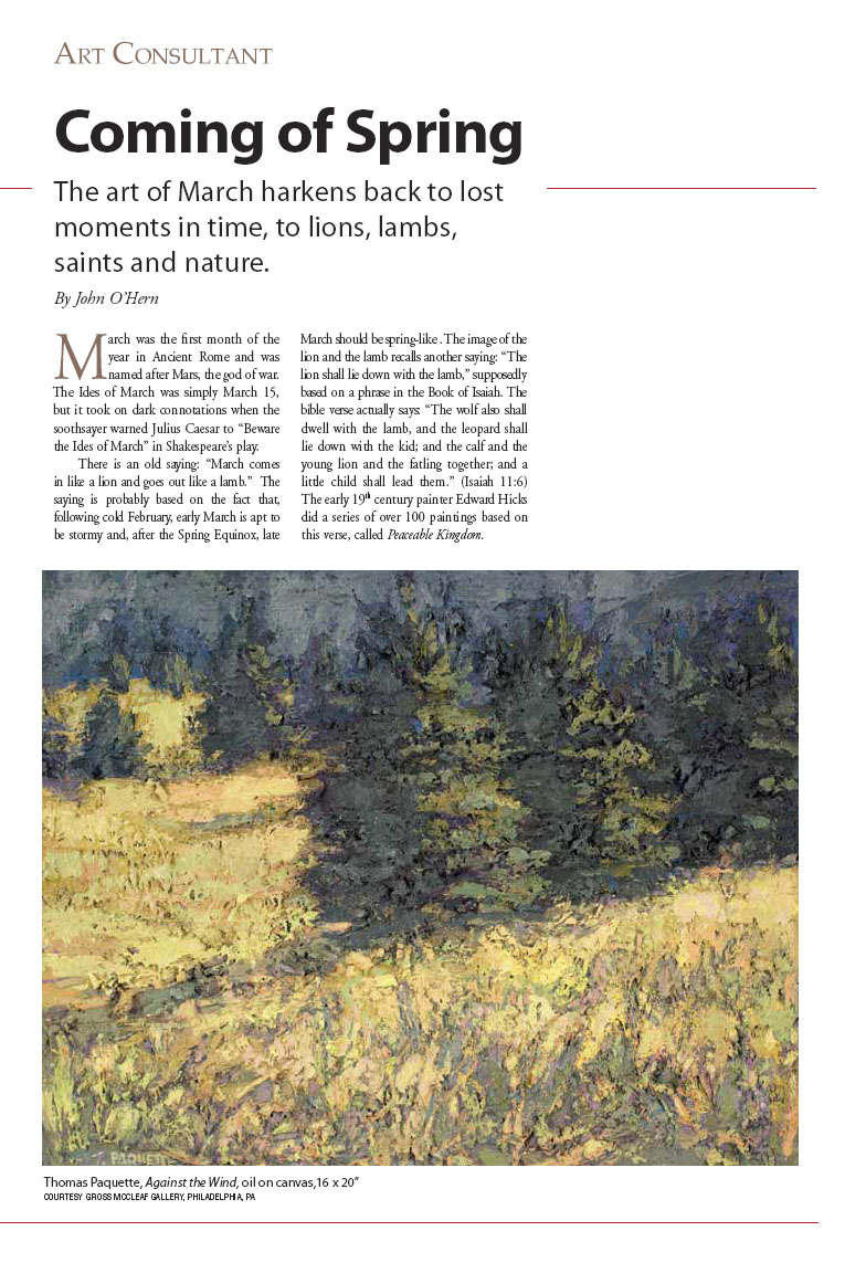 American Art Collector magazine article, Aug 2006