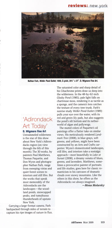 American Art Collector magazine article, Aug 2006